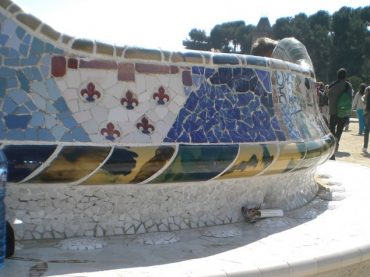 Lehne der Terrassenbegrenzung