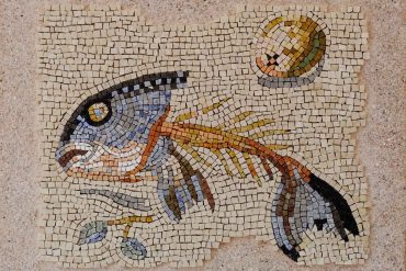 Asaroton - nicht gefegter Fußboden