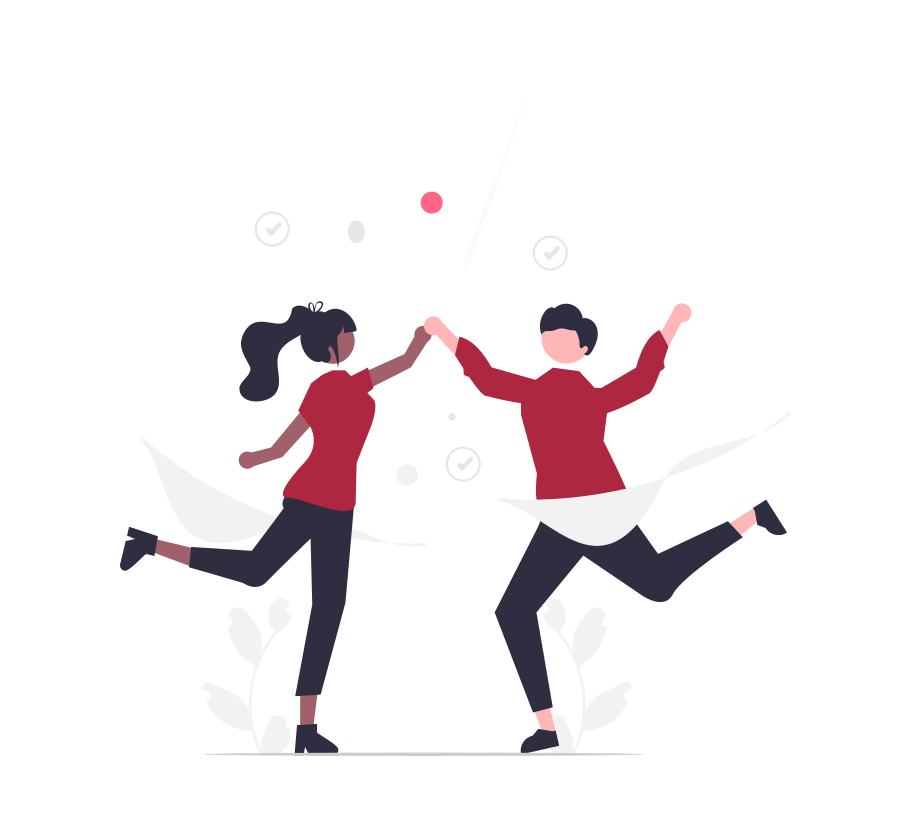 people celebrating